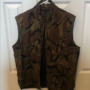 J. Crew Camo Vest